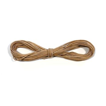 Natúr bőrzsinór 2 mm (10 méter)