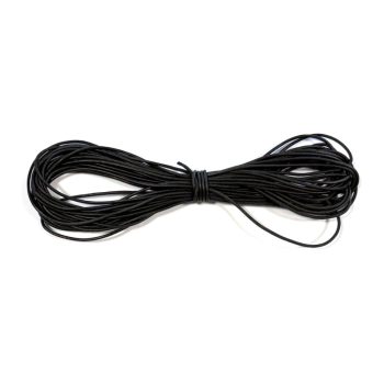 Fekete bőrzsinór 2 mm (10 méter)