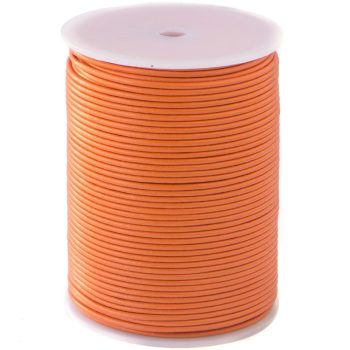 Narancs bőrzsinór 2 mm 