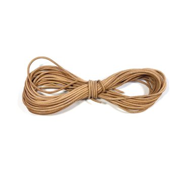 Natúr bőrzsinór 3 mm (10 méter)