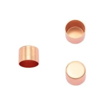 Rose gold kötélvég 10 mm
