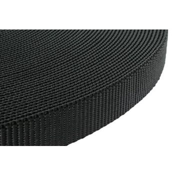 Fekete flexibilis heveder 25 mm