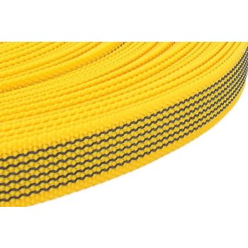 Sárga gumis heveder 25 mm