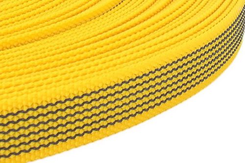 Sárga gumis heveder 25 mm